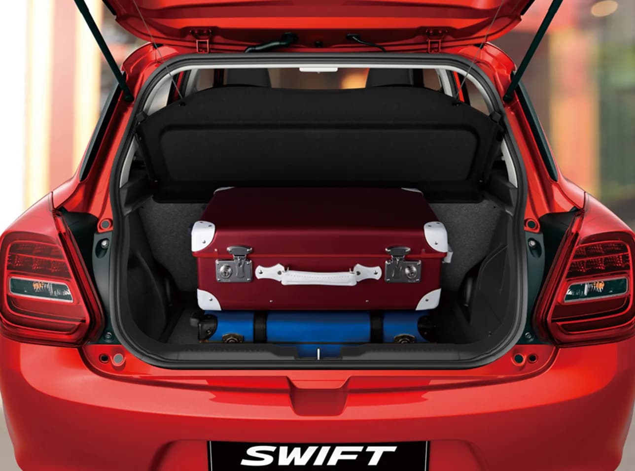 Cabin and luggage space that expands the way you have fu